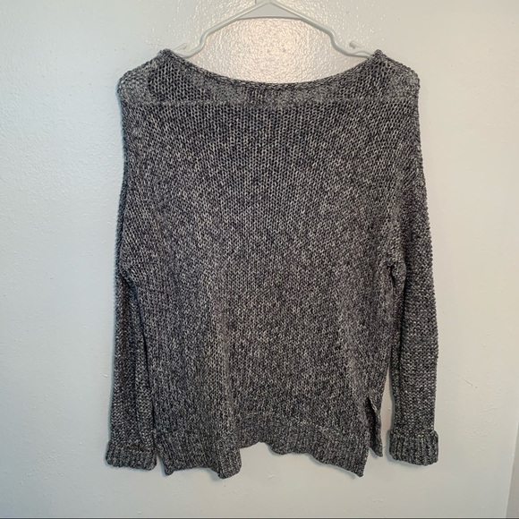 Vince Drop Shoulder Sweater Gray Yarn - Picture 10 of 13